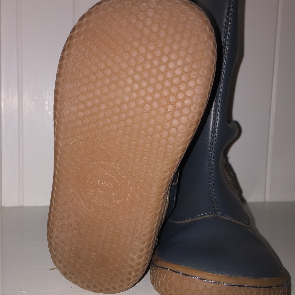 Livie and Luca girls size 4c leather boots - Picture 4 of 6